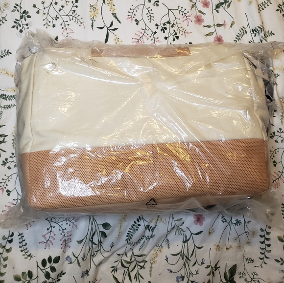 Fossil Gordon Tote in Natural (Leather & Woven) - Picture 7 of 13